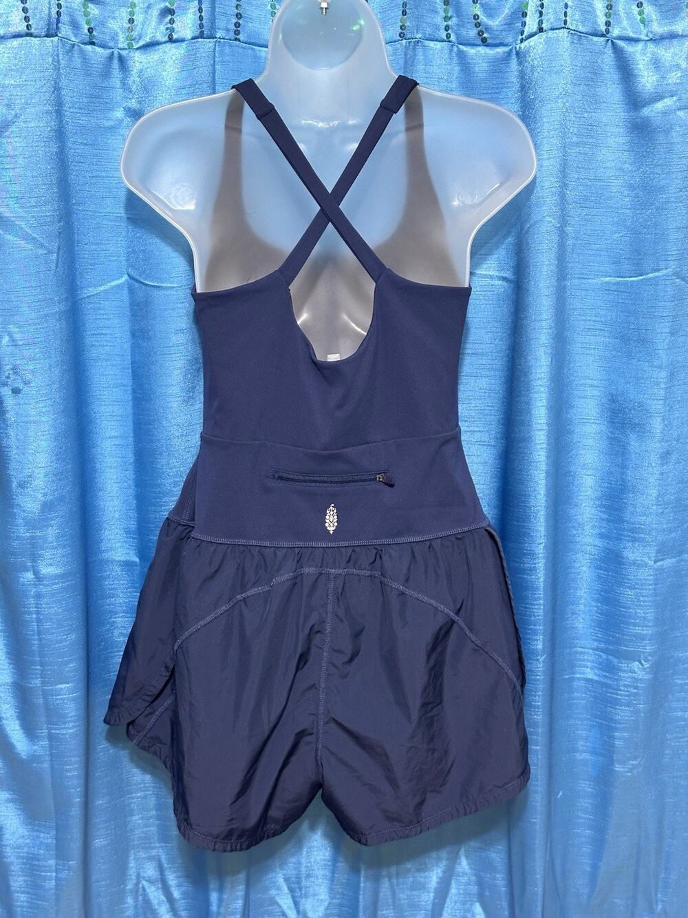 FP Movement Righteous Runsie - Women's Supernova Blue Free People M Athleisure